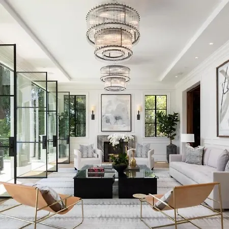 Georgian Modern White Brick Compound With A Beautiful And Clear Pool Ardea